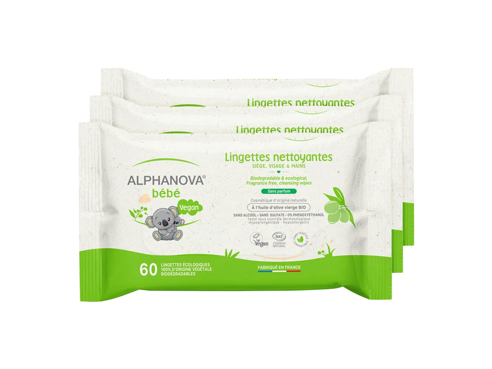 Alphanova Pack lingettes
