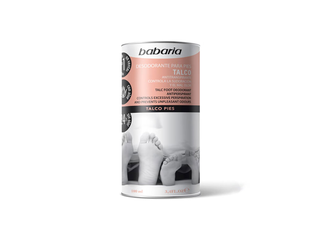 Babaria Foot Talc 100ml