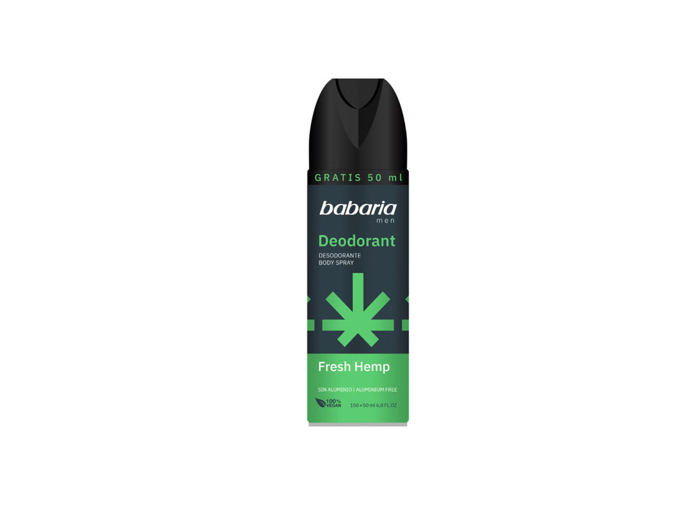 Babaria Fresh Hemp Deodorant 200ml