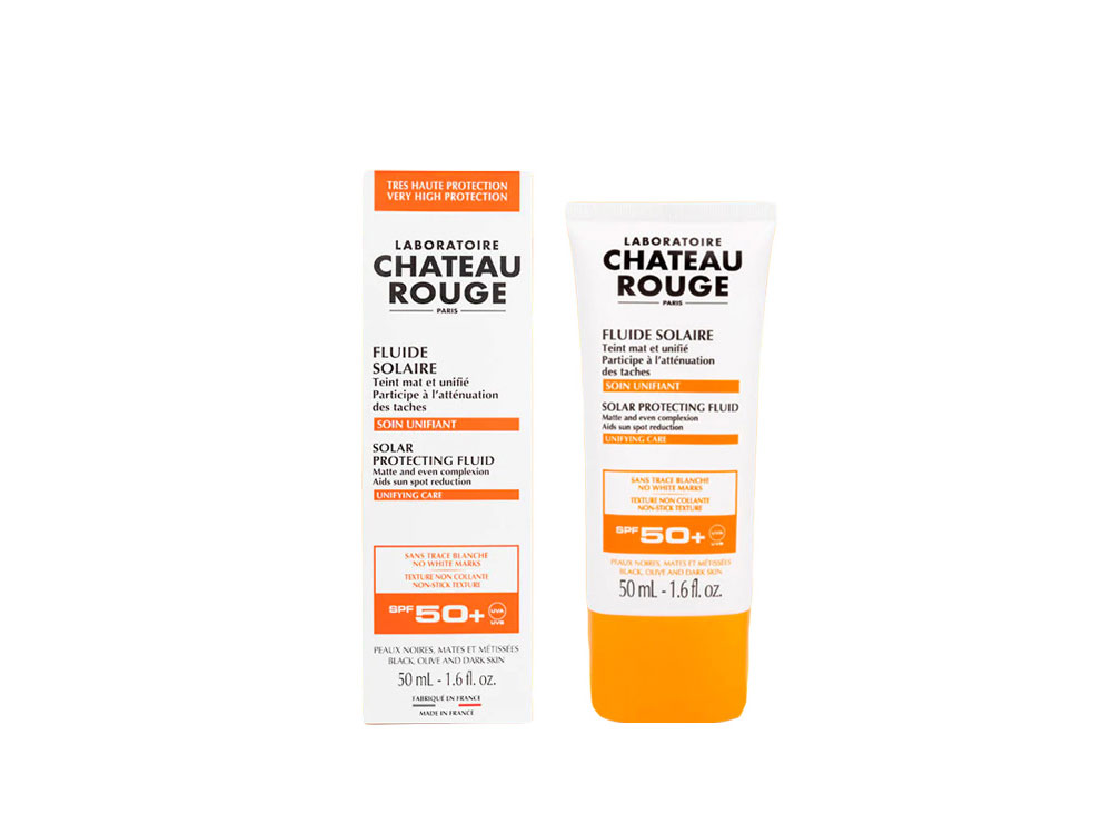 Chateau Rouge Fluide Solaire Anti-taches + Spf 50
