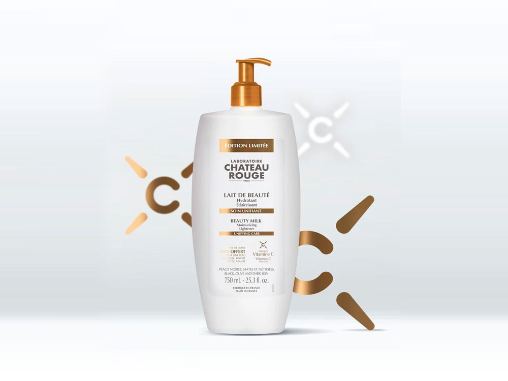 Chateau Rouge Lait Eclaircissant Visage/Corps 750ml