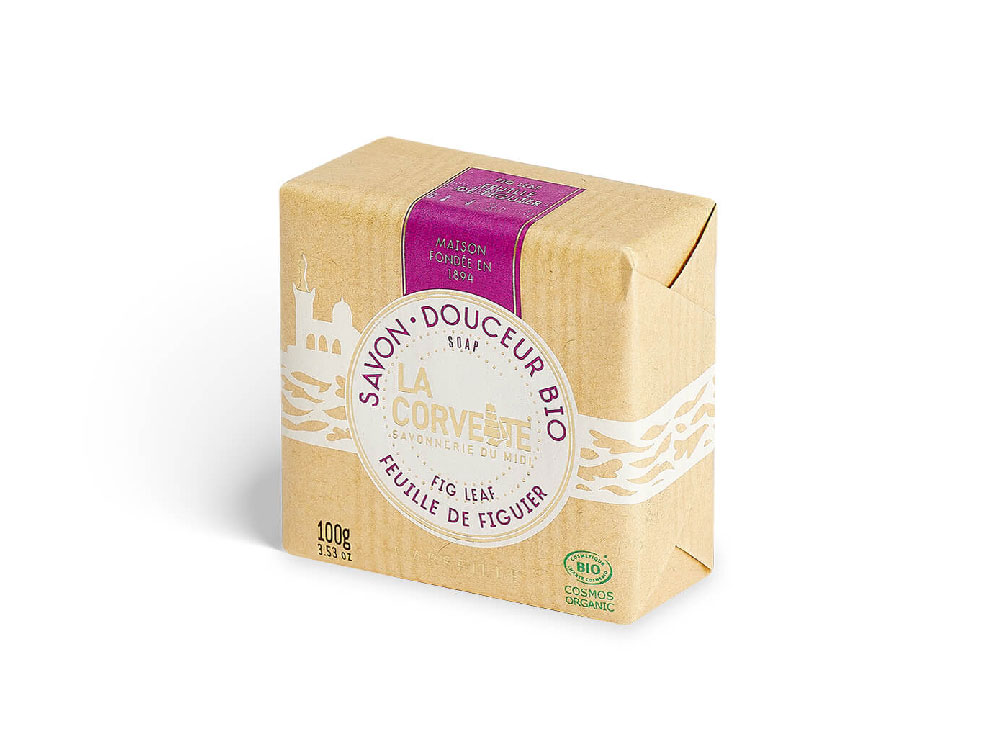 La Corvette Savon Bio Feuille de Figuier 100g