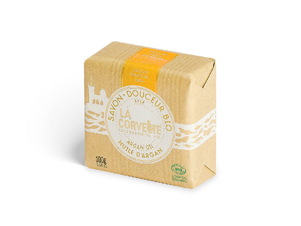 La Corvette Savon Bio Huile d'Argan 100g