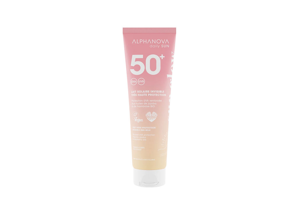 Lait Solaire Invisible Très Haute Protection Spf 50+