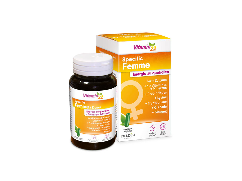 Vitamin 22 Specific Femme (60 Gelules)