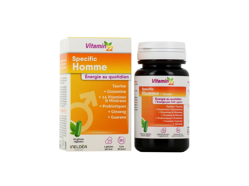 Vitamin 22 Specific Homme(60 Gelules)